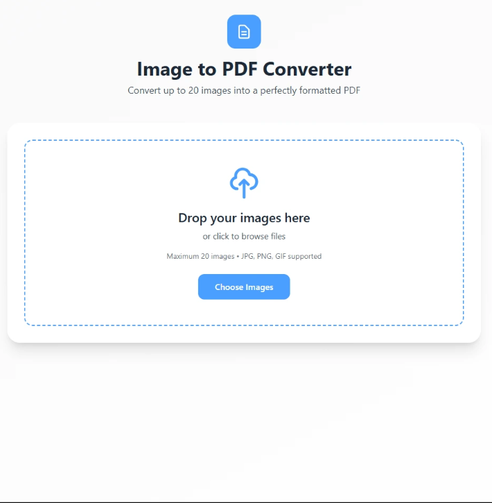 Image2PDF Converter